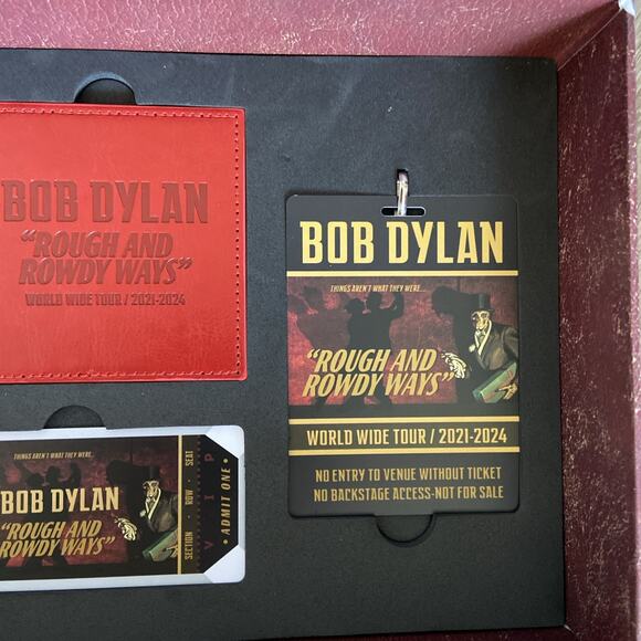 Bob Dylan Rough & Rowdy Ways Drink Glass Tour VIP 2023 - Picture 3 of 12